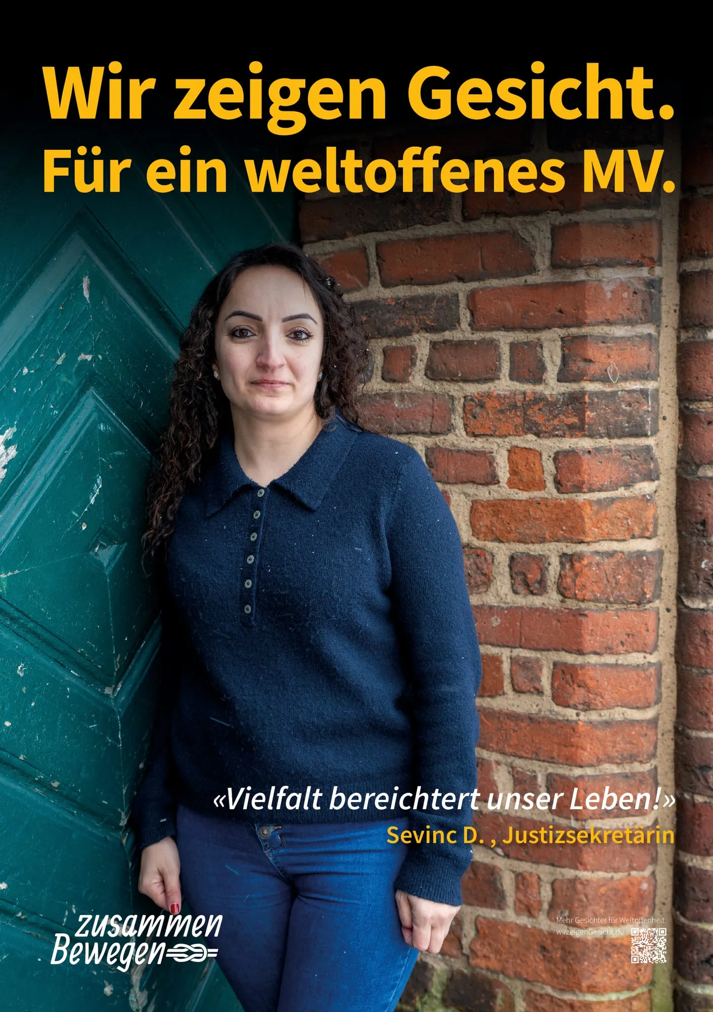 Plakat: «Vielfalt bereichtert unser Leben!» — Parchim